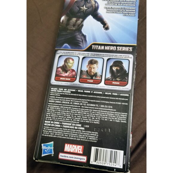 🆕️ Marvel Avengers Captain America Titan Hero Series Hasbro Action Figure - Picture 6 of 7